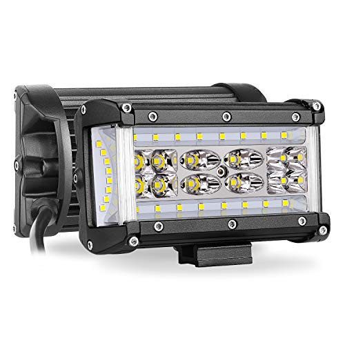 Side Shooter LED Lights Pods, Teochew-LED 2Pcs 5 Inch LED Lights Bars Off Road Fog Lights Flood Spot Combo LED Work Lights for Truck Tractor Jeep SUV ATV UTV 4x4 Boat Motorcycle, 2 Years Warranty Side Shooter LED Lights Pods, Teochew-LED 2Pcs 5 Inch LED Lights Bars Off Road Fog Lights Flood Spot Combo LED Work Lights for Truck Tractor Jeep SUV ATV UTV 4x4 Boat Motorcycle, 2 Years Warranty