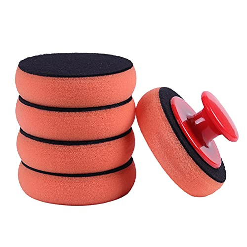10PCS Car Wash Wax Polish Pad Polishing Pad Sponge Car Cleaning Cloth Microfiber Applicator For Auto Polisher Waxing Sponge