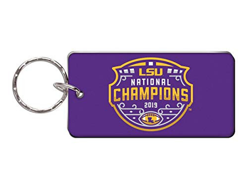 WinCraft LSU Tigers 2019-2020 CFP National Champions Acrylic Keychain WinCraft LSU Tigers 2019-2020 CFP National Champions Acrylic Keychain