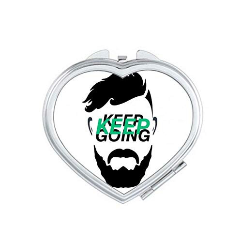 Men Keep Face Move Forward Mirror Travel Magnification Portable Handheld Pocket Makeup Men Keep Face Move Forward Mirror Travel Magnification Portable Handheld Pocket Makeup