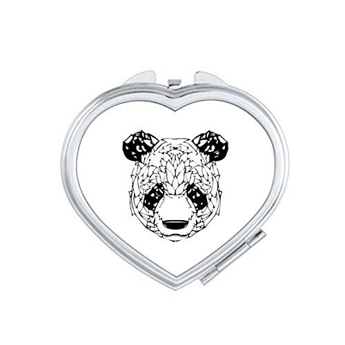 Pieces Art Panda Herbivores Fat Lovely Mirror Travel Magnification Portable Handheld Pocket Makeup Pieces Art Panda Herbivores Fat Lovely Mirror Travel Magnification Portable Handheld Pocket Makeup