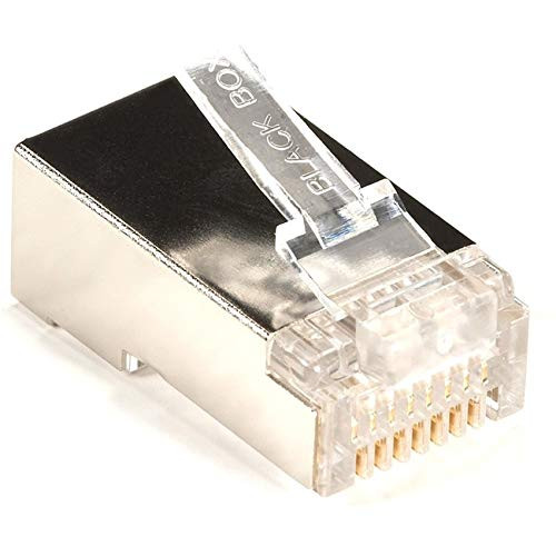 CAT5e Shielded Modular Plug, RJ-45, 10-Pack