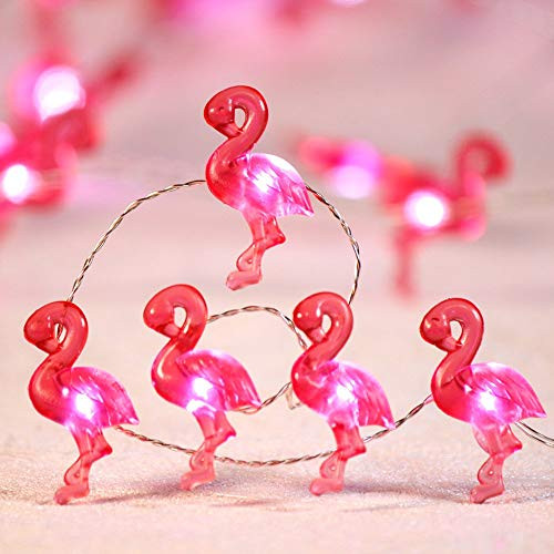 Flavcharm Pink Flamingo Lights, 10ft Battery Operated Pink String LED Lights, Tropic Flamingo Decor with Remote for Patio, Home Party, Classroom Summer Themed Decorating, Lights for Bedroom Flavcharm Pink Flamingo Lights, 10ft Battery Operated Pink String LED Lights, Tropic Flamingo Decor with Remote for Patio, Home Party, Classroom Summer Themed Decorating, Lights for Bedroom