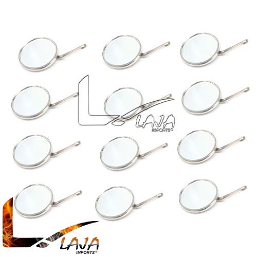 LAJA Imports Pack of 12 Dental Mouth Mirror 4 Cone Socket Dentist Dental Instruments LAJA Imports Pack of 12 Dental Mouth Mirror 4 Cone Socket Dentist Dental Instruments
