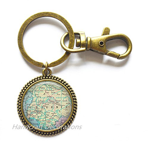 Charming Keychain Nigeria map Key Ring, Nigeria map Keychain adoption Key Ring Nigeria Key Ring, Nigeria Keychain Charm map jewelry?A0072 Charming Keychain Nigeria map Key Ring, Nigeria map Keychain adoption Key Ring Nigeria Key Ring, Nigeria Keychain Charm map jewelry?A0072
