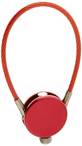 HY-KO PROD Cable Lock Key Ring -KC124-, Assorted colors