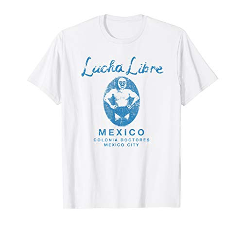 Lucha Libre Mexican Wrestling Luchador Vintage T-Shirt