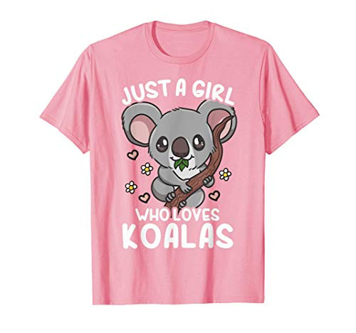 Koala Just a Girl Who Loves Koalas T-Shirt