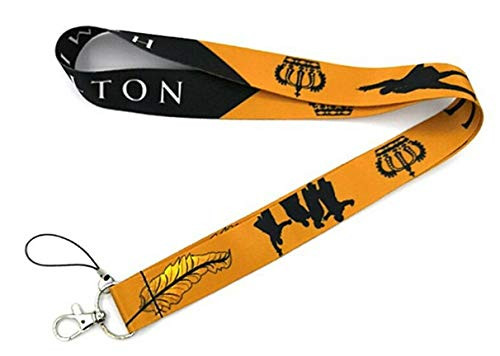 Broadway Musical Cosplay ID Holder Lanyard Keychain
