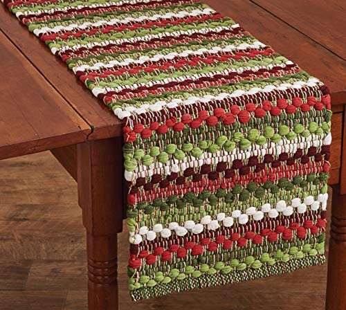 Park Designs Wintergreen Chindi Table Runner 13"X54"
