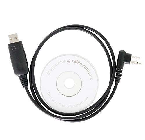 ?Seekingtec?USB Programming Cable Compatible with Motorola Walkie Talkie with Driver CD