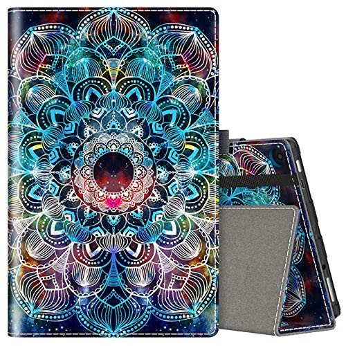 Case for Amazon Fire HD 10 Tablet -Only Compatible with 9th/7th/5th Generations, 2019/2017/2015 Release- Lightweight Premium PU Leather Stand Folio Cover with Auto Wake/Sleep