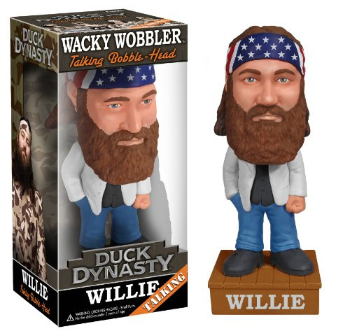 Funko Duck Dynasty Willie Robertson Talking Wacky Wobbler Funko Duck Dynasty Willie Robertson Talking Wacky Wobbler