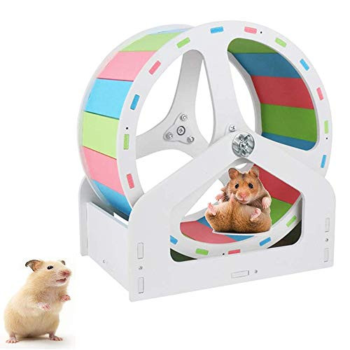 Hamster Exercise Wheels, 8.2 inch Silent Hamster Exercise Wheel, Cage Activity Accessories Running/Playing Toy for Rats Gerbils Chinchillas Mice Hedgehogs Guinea Pigs and Other Small Animal Hamster Exercise Wheels, 8.2 inch Silent Hamster Exercise Wheel, Cage Activity Accessories Running/Playing Toy for Rats Gerbils Chinchillas Mice Hedgehogs Guinea Pigs and Other Small Animal