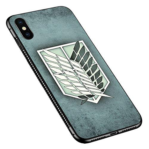 iPhone Xs Max Case,Fresh Green Design iPhone Xs Max Cases for Girls Boys,Pattern Design Shockproof Non-Slip Case for Apple iPhone Xs Max