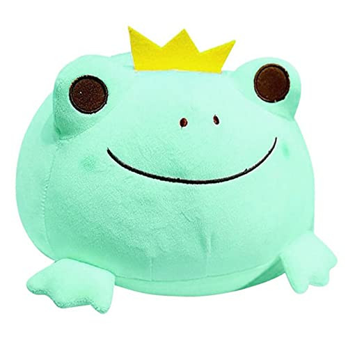 Frog Stuffed Animal Toy,Cute Crown Frog Stuffed Animal Plush Frog Toy Anime Funny Creative Pillow Doll Cuddly Gift for Birthday Kids Baby Girls Boys Frog Stuffed Animal Toy,Cute Crown Frog Stuffed Animal Plush Frog Toy Anime Funny Creative Pillow Doll Cuddly Gift for Birthday Kids Baby Girls Boys
