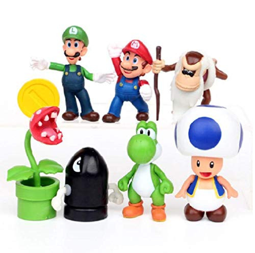 mario playset figures