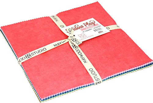 Shadow Play Peaceful 10" Squares 42 Pieces Layer Cake Maywood Studio