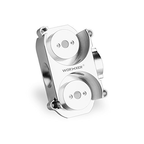 Worker Mod Flat Flywheel Chamber Cage Modification Kits for Nerf N-strike Elite Stryfe/Rapidstrike CS-18 Color Silver