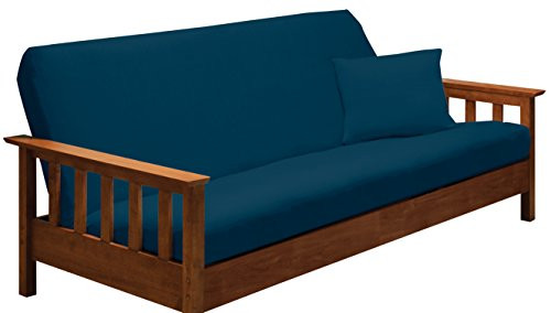 Madison Stretch Jersey Futon Slipcover Colbalt Blue Cobalt