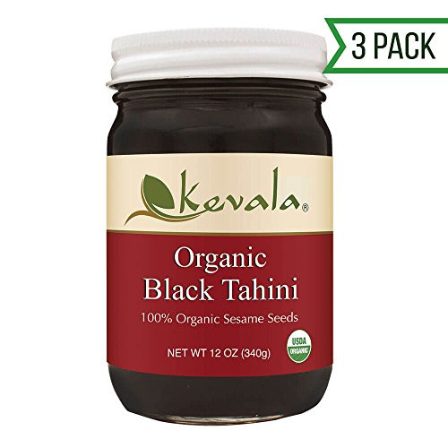 Kevala Organic Black Sesame Tahini, 3 Count