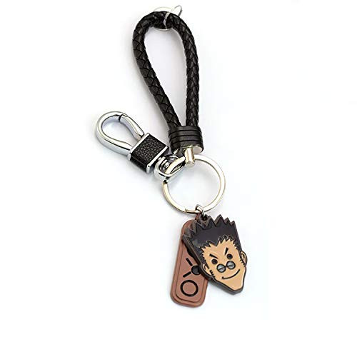 Gon License Hisoka Spider Leorio Killua Keychain For Hunter x Hunter Fans Braided Keyring Prop Gift MLEY646