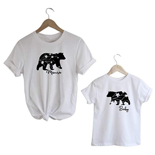 Mama and Baby Bear Matching Outfits, Mommy and Me Shirts Nany Boy and Girl, Mothers Day Gifts, Matching Mother Daughter Son Clothes, Cute Matching Shirts for Mom and Baby