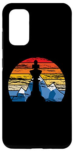 Galaxy S20 Chess Retro I Gift For Chess Players I King Figure Case