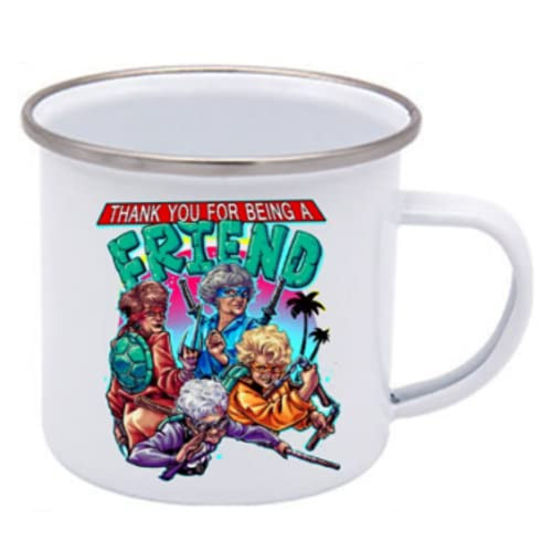 Thank You For Being A Friend The Golden Girls Teenage Mutant Ninja mug cup Turtle shirt, Stay Golden Shirt,Golden Girls T-shirt Gift For Movie Lover