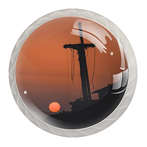 Cartoons Kitchen Knobs for Cabinets Crystal Glass Pulls Handles Knobs for Dresser Drawers Door with Screws for Dressers Wardrobes Bedside Table Nightstand Bookcase,