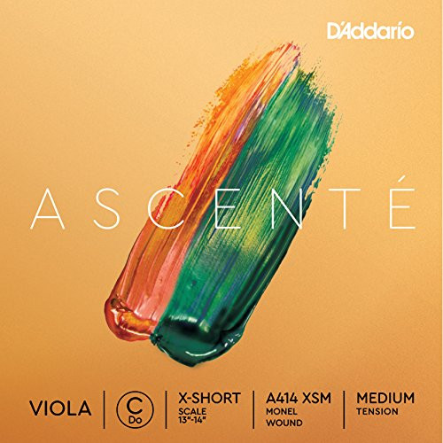 D'Addario Ascente Viola C String, Extra-Short Scale, Medium Tension