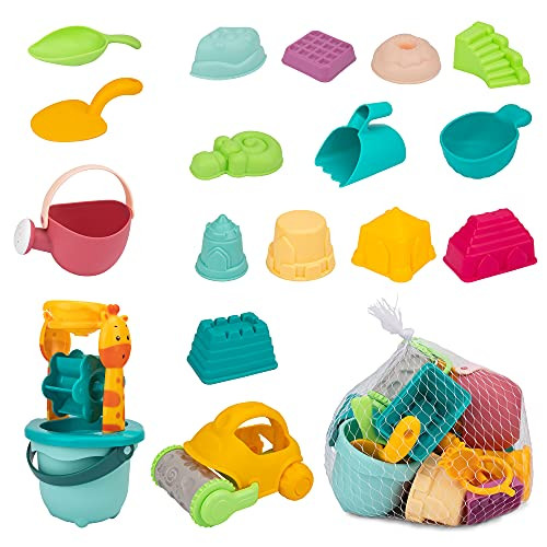 Beach Sand Toys for Kids-25PCS, Summer Toys Outdoor Toddler Toys, With Truck, Water Wheel, Castle Bucket, Sand Shovel Tool Kits, Sandbox Toys, Turtle Sandbox, Beach Toys, Toddler Girl Toys, Play Sand