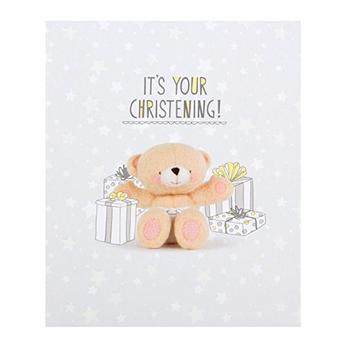 Hallmark Forever Friends Christening Card"Your Christening" - Small -Old Model-