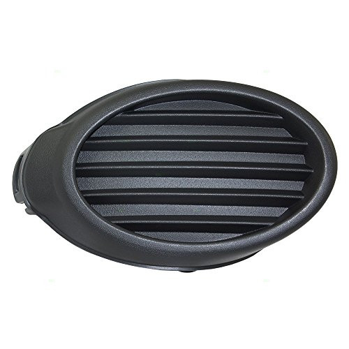 Bumper Fog Light Lamp Lens Hole Cover Grille Insert Passenger Front Replacement for 12-14 Ford Focus CP9Z17B814B FO1039116