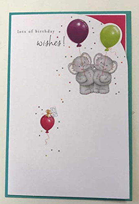 Elliot and Buttons Lots of Birthday Wishes Greetings Card Elliot and Buttons Lots of Birthday Wishes Greetings Card