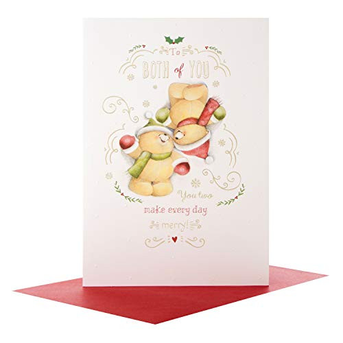 Hallmark 25498262 to Both Medium Christmas Card"Forever Friends"