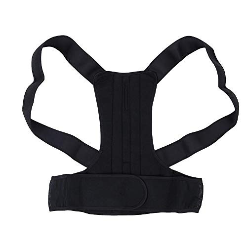 TMISHION Unisex Back Straightener Posture Corrector Adjustable Hunchback Correction Belt Back Spine Support Posture Corrector Brace -3XL-