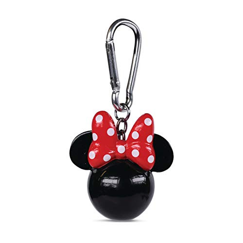 Disney Classic Minnie Mouse Head 3D Polyresin Keyring Keychain Fob
