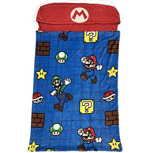 Super Mario Brothers Kids Step-in Blanket