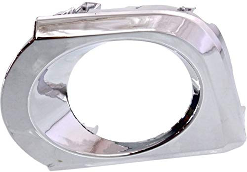 I-Match Auto Parts Left Driver Side Fog Lamp Hole Cover Bezel Replacement For 2010-2013 Toyota 4RUNNER 5212835060 TO1038134