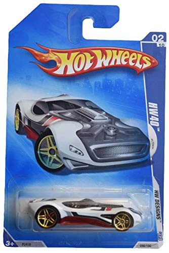 DieCast Hotwheels WH40, 2009 Designs 2/10 -White-