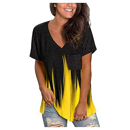 Tshirts for Women Summer,Women's Summer Tops Casual V Neck Cute Printed Blouses Loose Short Sleeve Casual Tunic Shirts Tees Womens Tops and Blouses Loose fit Tshirts for Women Summer,Women's Summer Tops Casual V Neck Cute Printed Blouses Loose Short Sleeve Casual Tunic Shirts Tees Womens Tops and Blouses Loose fit