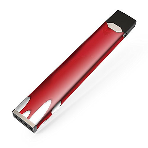 Skin Decal Vinyl Wrap for JUUL Vape stickers skins cover / Red Stretch Slime Blood