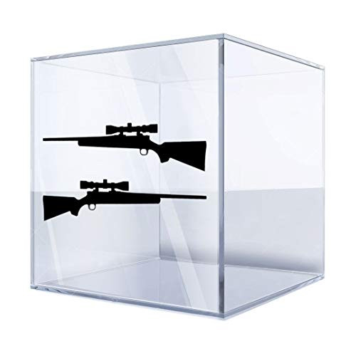 Sticker Decals Automatic Gun Figure 12 X 5,8