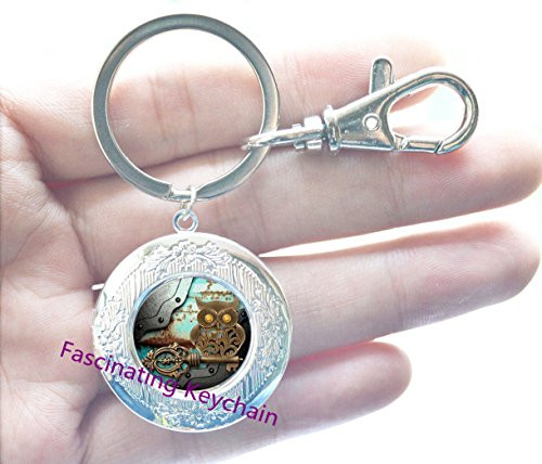 Steampunk Owl Locket Keychain. Steampunk Locket Key Ring. Owl Jewellery. Owl Lover. Large Locket Key Ring. Bronze Owl. Bird Locket Keychain. Bird Jewellery. Big Locket Keychain,AE0150 Steampunk Owl Locket Keychain. Steampunk Locket Key Ring. Owl Jewellery. Owl Lover. Large Locket Key Ring. Bronze Owl. Bird Locket Keychain. Bird Jewellery. Big Locket Keychain,AE0150
