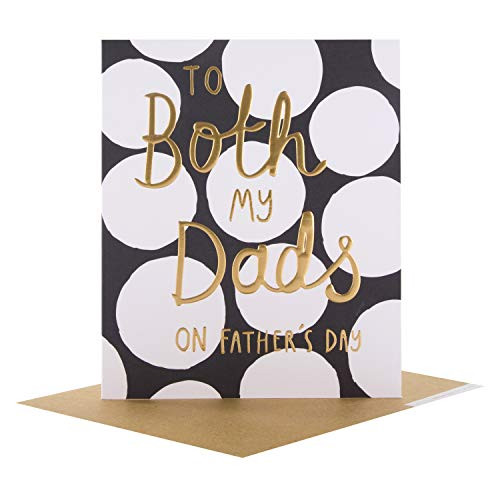 Hallmark Both My Dads Father's Day Card 'Blank' - Medium