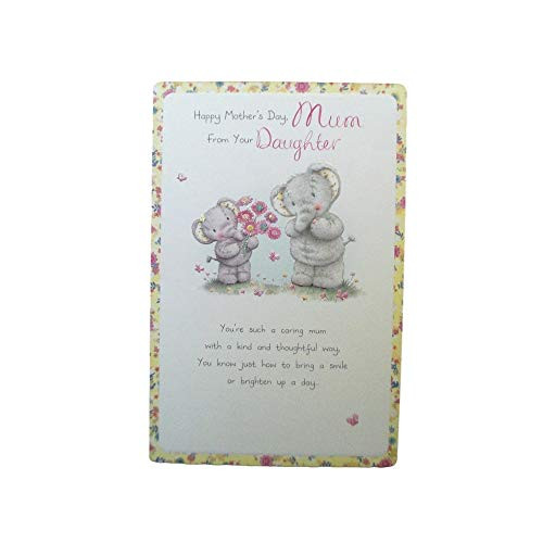 Elliot And Buttons - Mum From Your Daughter Mother's Day Greeting Card