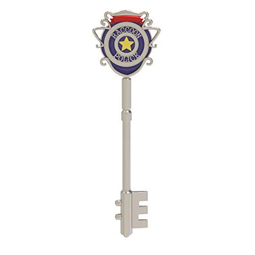 Karc Resident Evil 3 Remake STARS Key Collection Zinc Alloy Keychain RPD Necklace Pendant Cosplay Costume Accessories
