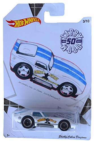 Hot Wheels Shelby Cobra Daytona 3/10 -White-, Larry Wood 50th Anniversary