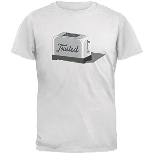Old Glory Toasted White Adult T-Shirt - X-Large